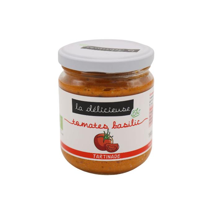 CB9011 - LD FR TARTINADE BIO TOMATE BOCAL 180G