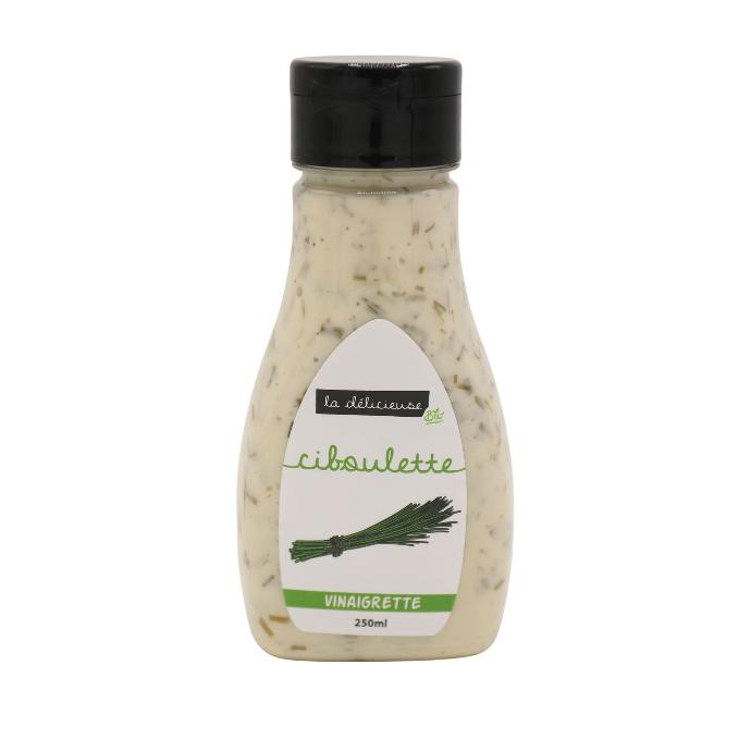 CB9007 - LD FR VINAIGRETTE CIBOULETTE BIO PET 250ML