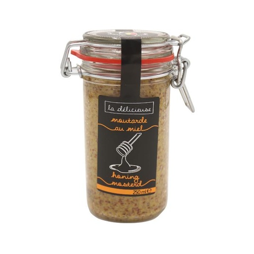 [PF1802] LD MOUTARDE MIEL WECK 250ML