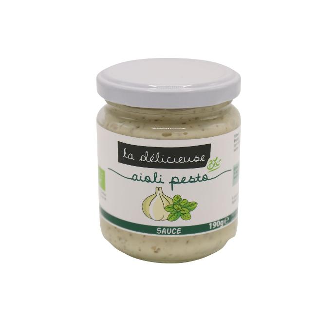 CB9005 - LD FR SAUCE AIOLI PESTO BIO BOCAL 200ML