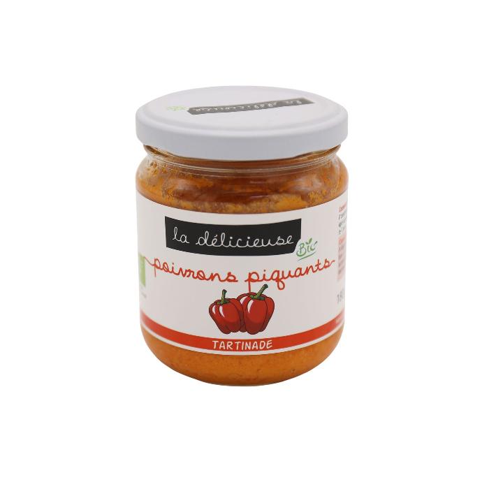 CB9010 - LD FR TARTINADE BIO POIVRON BOCAL 180G