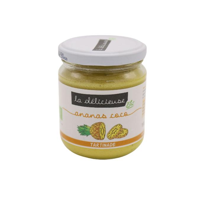 CB9014 - LD FR TARTINADE BIO ANANAS BOCAL 180G