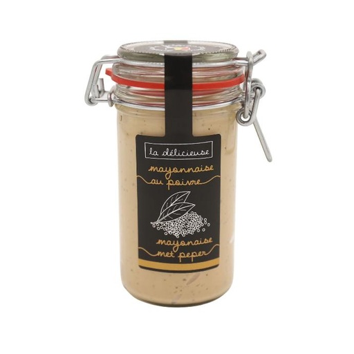 [PF1798] LD MAYONNAI POIVRE 250ML WECK